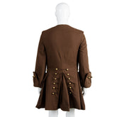 Movie Pirates Of The Caribbean Jack Sparrow Jacket Costume Halloween Carnival Party Suit